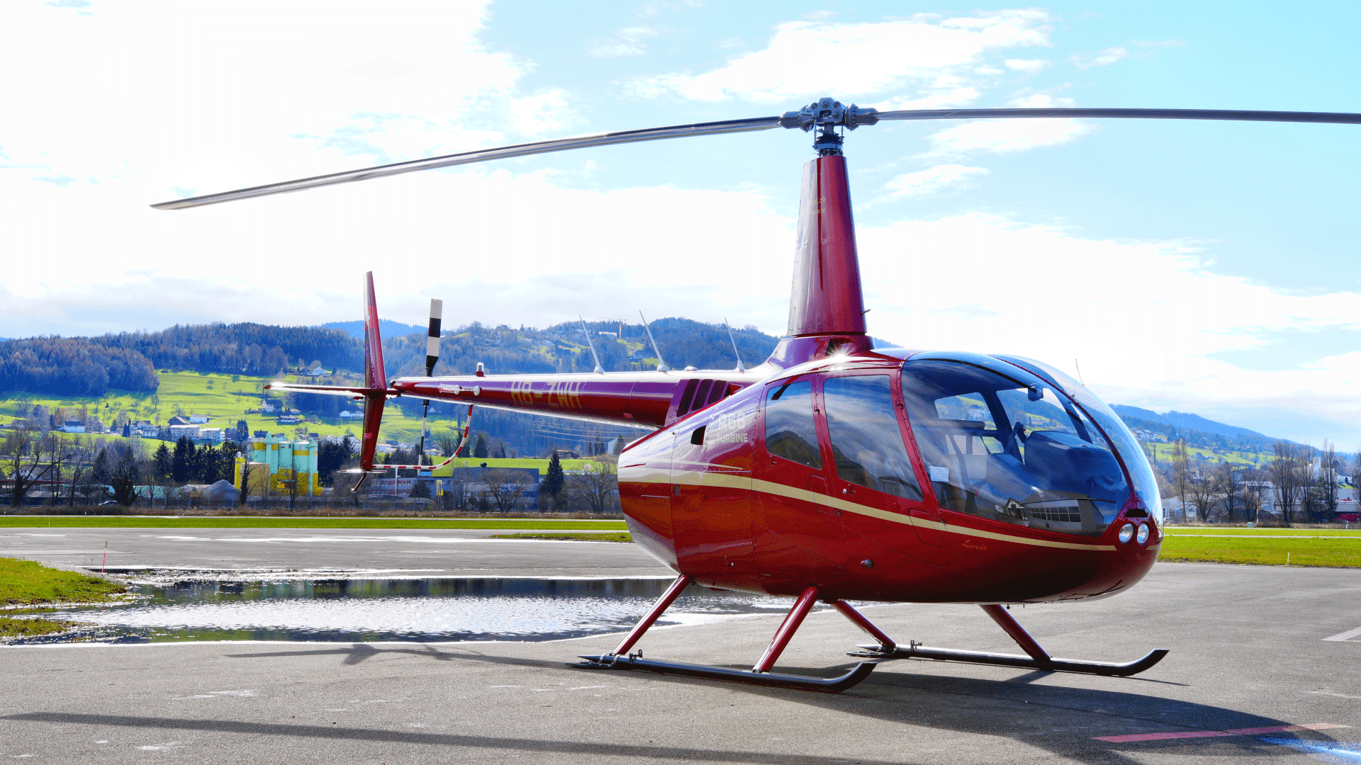 Helikopter HB-ZWH Helialpin
