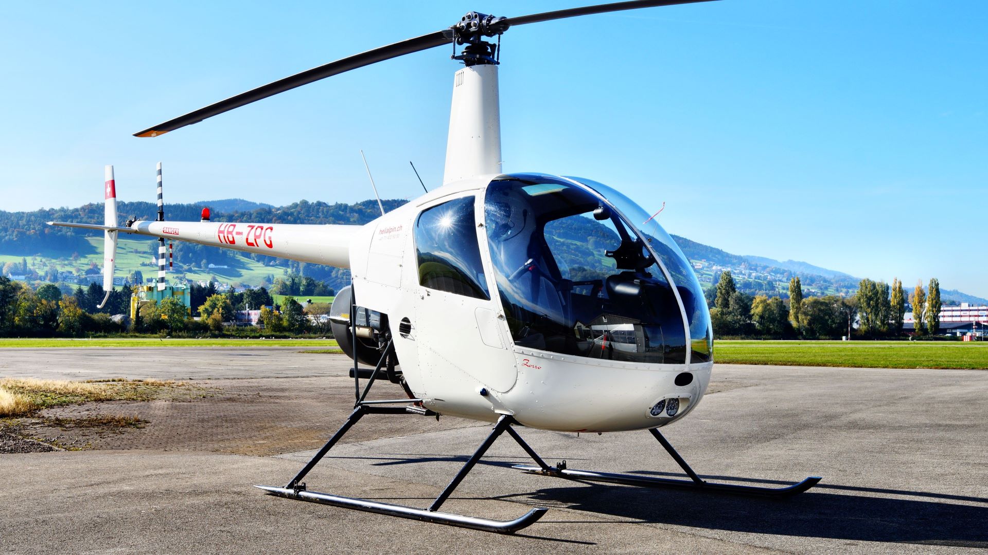 Helikopter HB-ZPG Helialpin