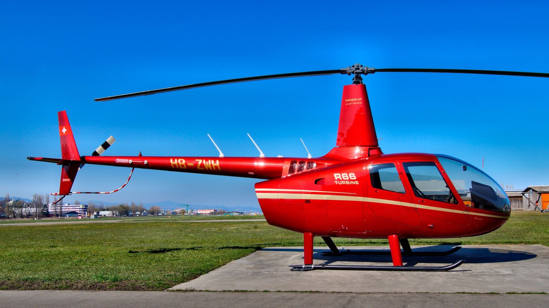 Helikoptermodell R66 Turbine